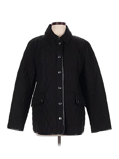Pre-owned Chico's Coat In Black