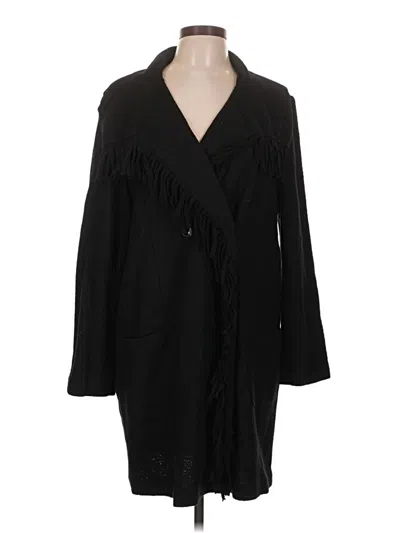Pre-owned Chico's Coat In Black