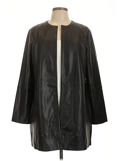 Pre-owned Chico's Coat In Black