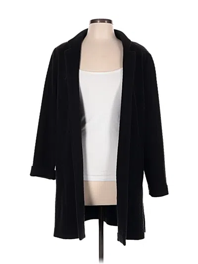 Pre-owned Chico's Coat In Black