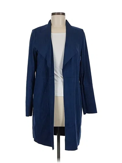 Pre-owned Chico's Coat In Blue