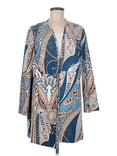 Pre-owned Chico's Coat In Blue