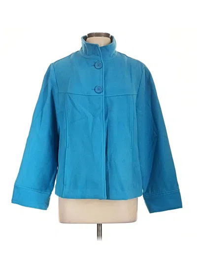 Pre-owned Chico's Coat In Blue