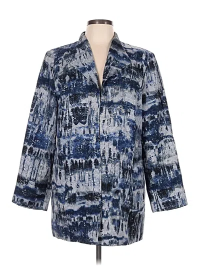 Pre-owned Chico's Coat In Blue