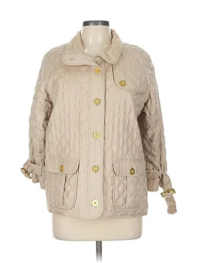 Pre-owned Chico's Coat In Brown