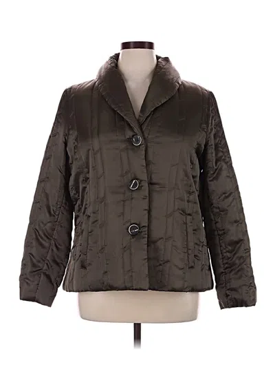 Pre-owned Chico's Coat In Brown
