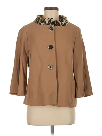 Pre-owned Chico's Coat In Brown