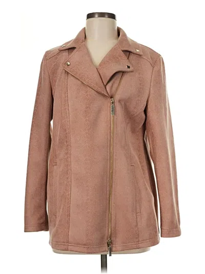 Pre-owned Chico's Coat In Brown