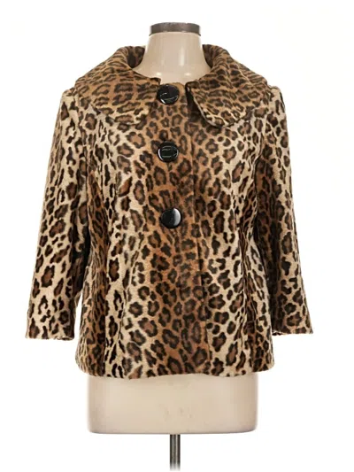 Pre-owned Chico's Coat In Brown