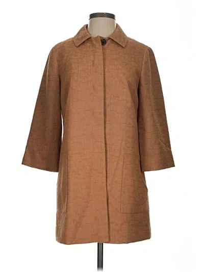 Pre-owned Chico's Coat In Brown
