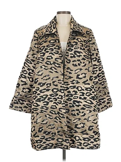 Pre-owned Chico's Coat In Gold