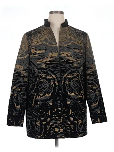 Pre-owned Chico's Coat In Gold