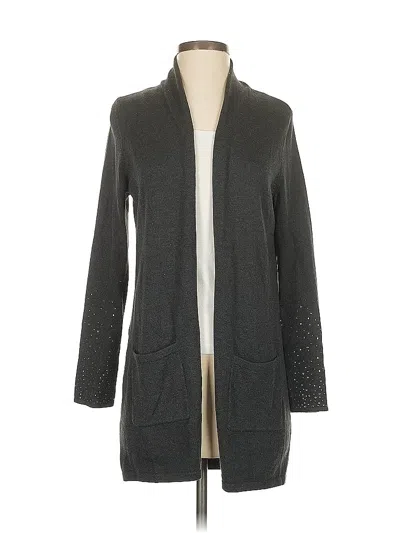 Pre-owned Chico's Coat In Gray