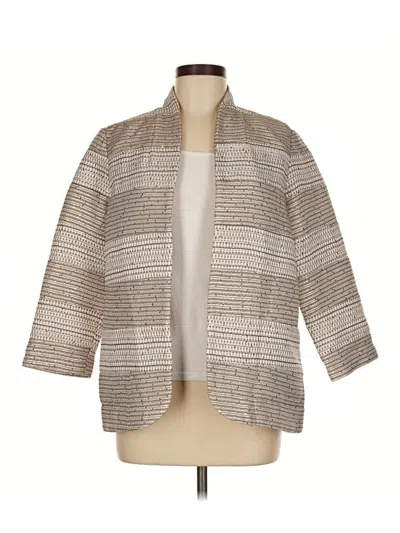 Pre-owned Chico's Coat In Gray