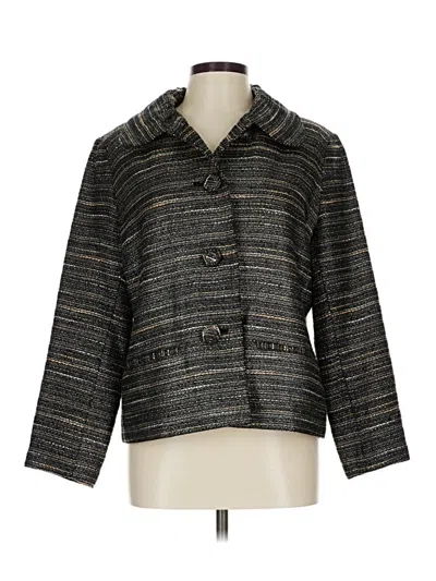 Pre-owned Chico's Coat In Gray