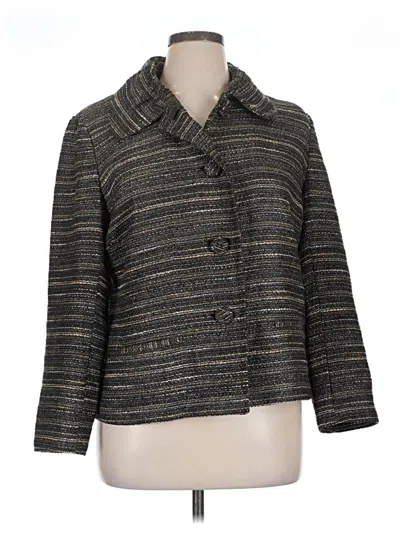 Pre-owned Chico's Coat In Gray