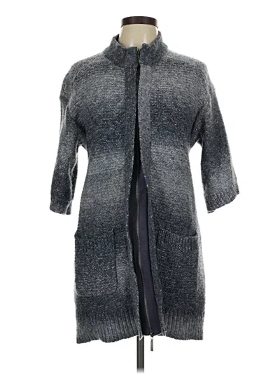 Pre-owned Chico's Coat In Gray