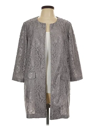 Pre-owned Chico's Coat In Gray