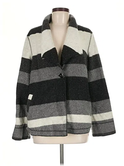 Pre-owned Chico's Coat In Gray