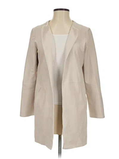 Pre-owned Chico's Coat In Ivory