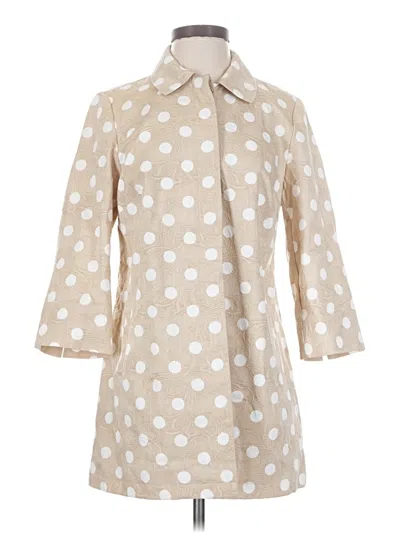 Pre-owned Chico's Coat In Ivory