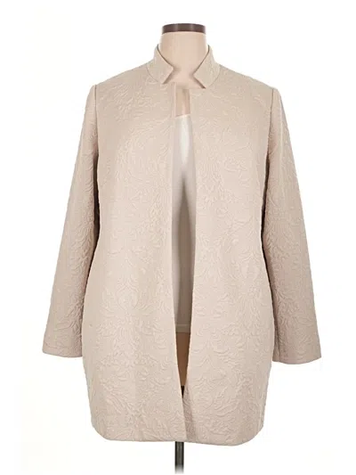 Pre-owned Chico's Coat In Ivory