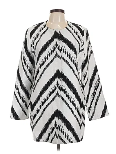 Pre-owned Chico's Coat In Ivory