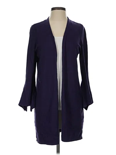 Pre-owned Chico's Coat In Purple