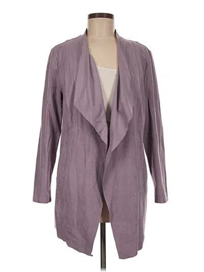 Pre-owned Chico's Coat In Purple