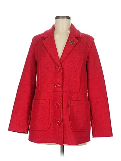 Pre-owned Chico's Coat In Red