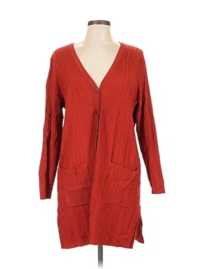 Pre-owned Chico's Coat In Red