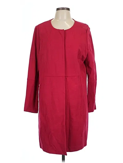 Pre-owned Chico's Coat In Red