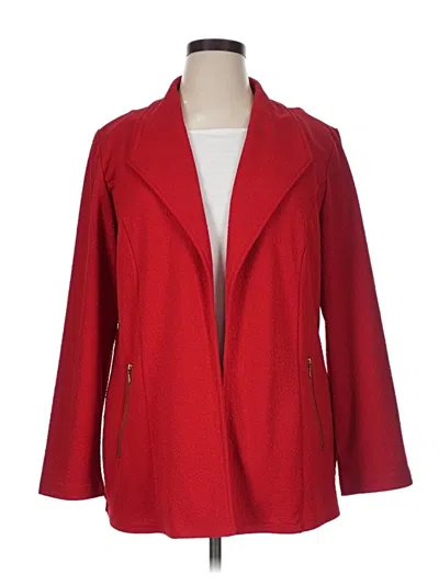 Pre-owned Chico's Coat In Red