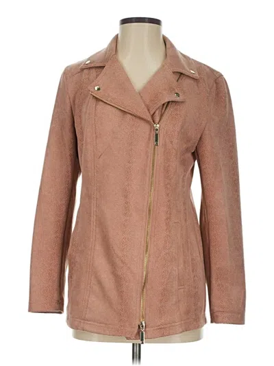 Pre-owned Chico's Coat In Tan