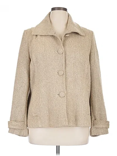Pre-owned Chico's Coat In Tan