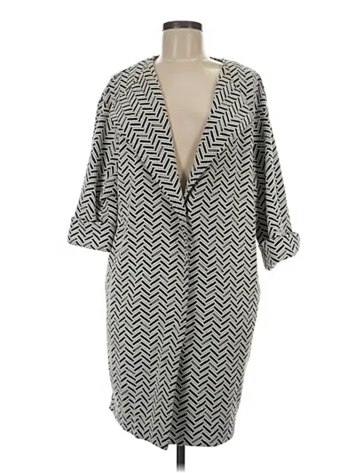 Pre-owned Chico's Coat In White