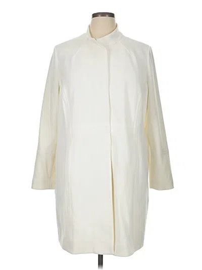 Pre-owned Chico's Coat In White