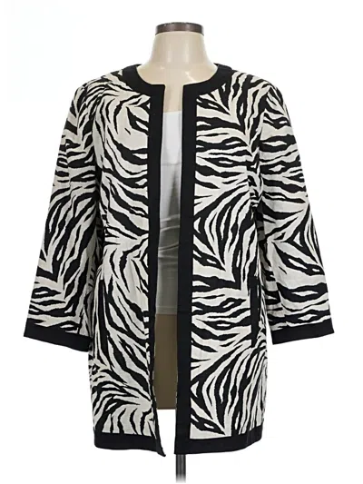 Pre-owned Chico's Coat In White