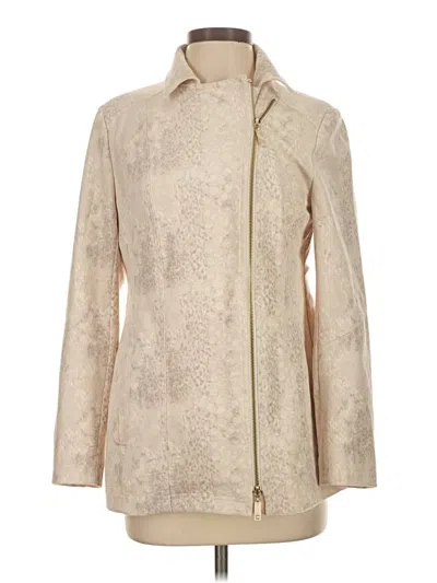 Pre-owned Chico's Coat In White