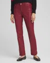 Chico's Girlfriend Coated Slim Leg Jeans In Size 14 |  In Caress Sky