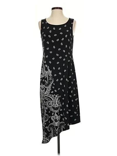 Pre-owned Chico's Cocktail Dress In Black