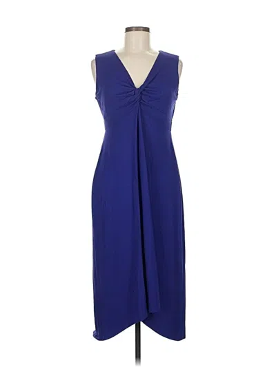Pre-owned Chico's Cocktail Dress In Blue