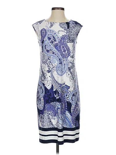 Pre-owned Chico's Cocktail Dress In Blue
