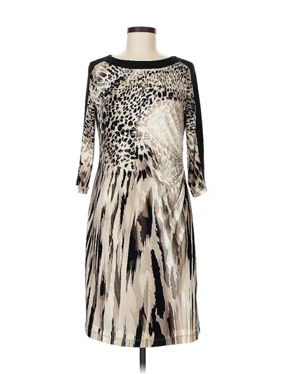 Pre-owned Chico's Cocktail Dress In Brown