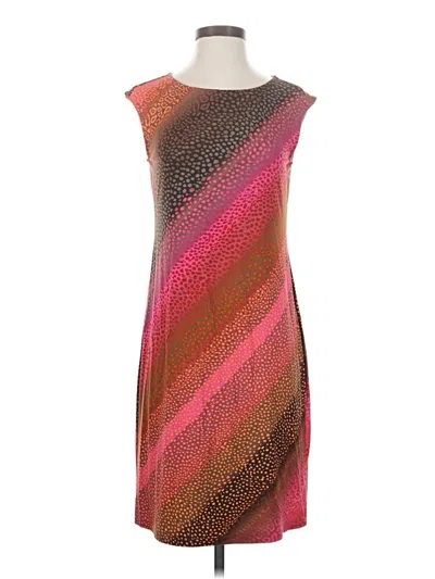Pre-owned Chico's Cocktail Dress In Brown