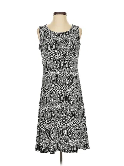 Pre-owned Chico's Cocktail Dress In Gray