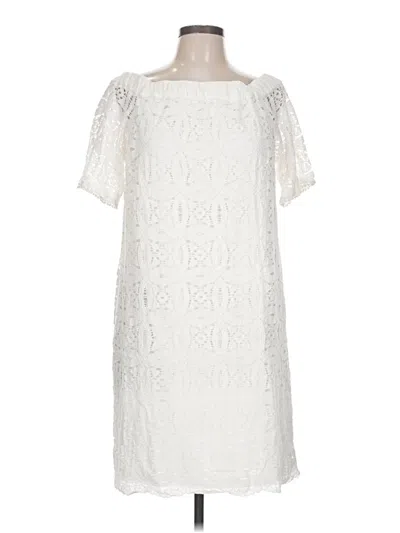 Pre-owned Chico's Cocktail Dress In Ivory