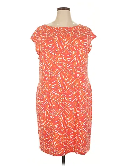 Pre-owned Chico's Cocktail Dress In Orange