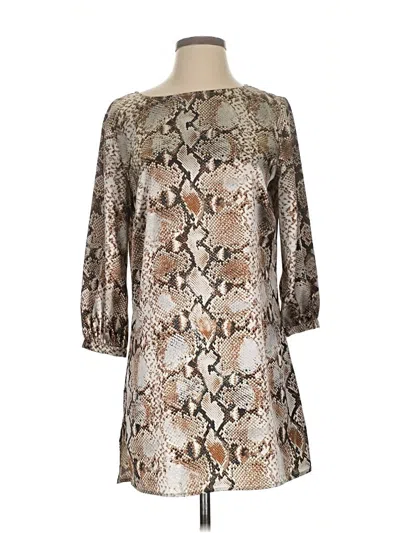 Pre-owned Chico's Cocktail Dress In Silver