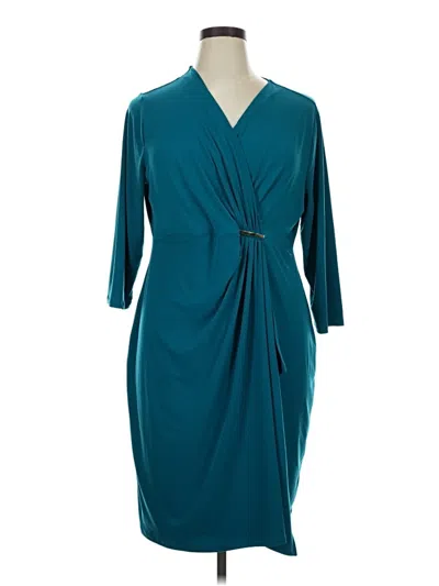 Pre-owned Chico's Cocktail Dress In Teal